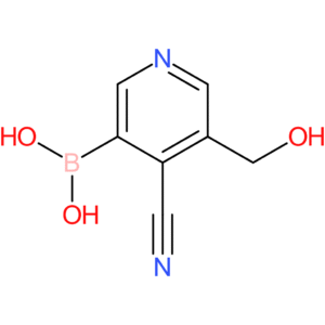 [4-cyano-5-(hydroxymethyl)pyridin-3-yl]boronic acid
