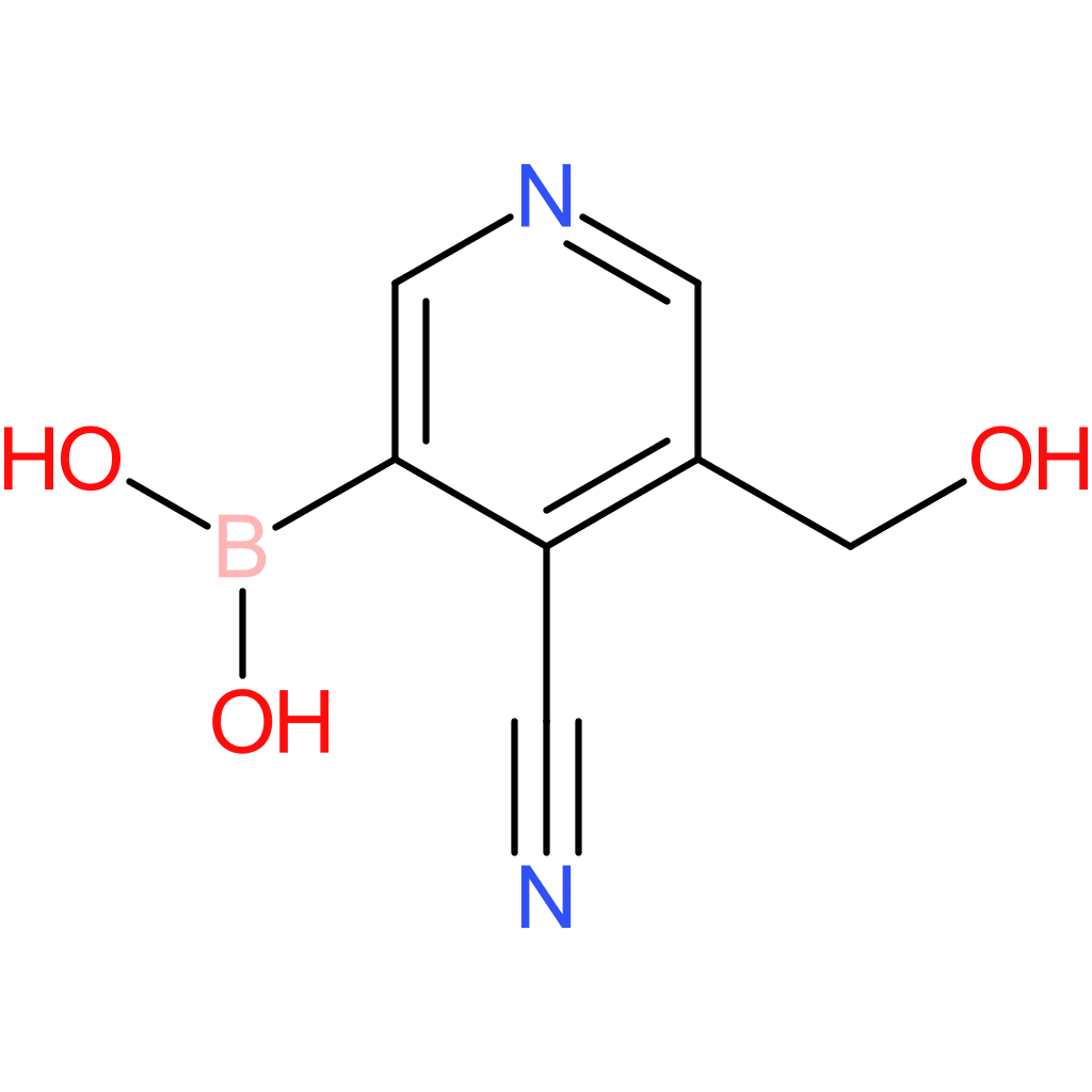 [4-cyano-5-(hydroxymethyl)pyridin-3-yl]boronic acid