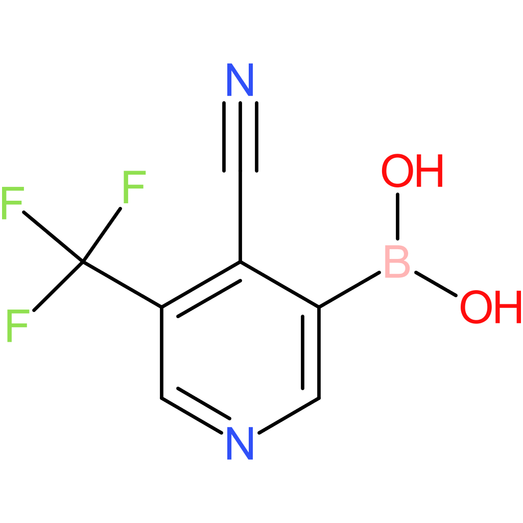 [4-cyano-5-(trifluoromethyl)pyridin-3-yl]boronic acid