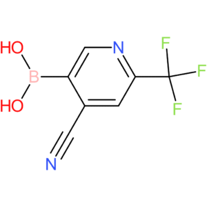 [4-cyano-6-(trifluoromethyl)pyridin-3-yl]boronic acid
