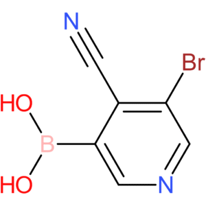 (5-bromo-4-cyanopyridin-3-yl)boronic acid