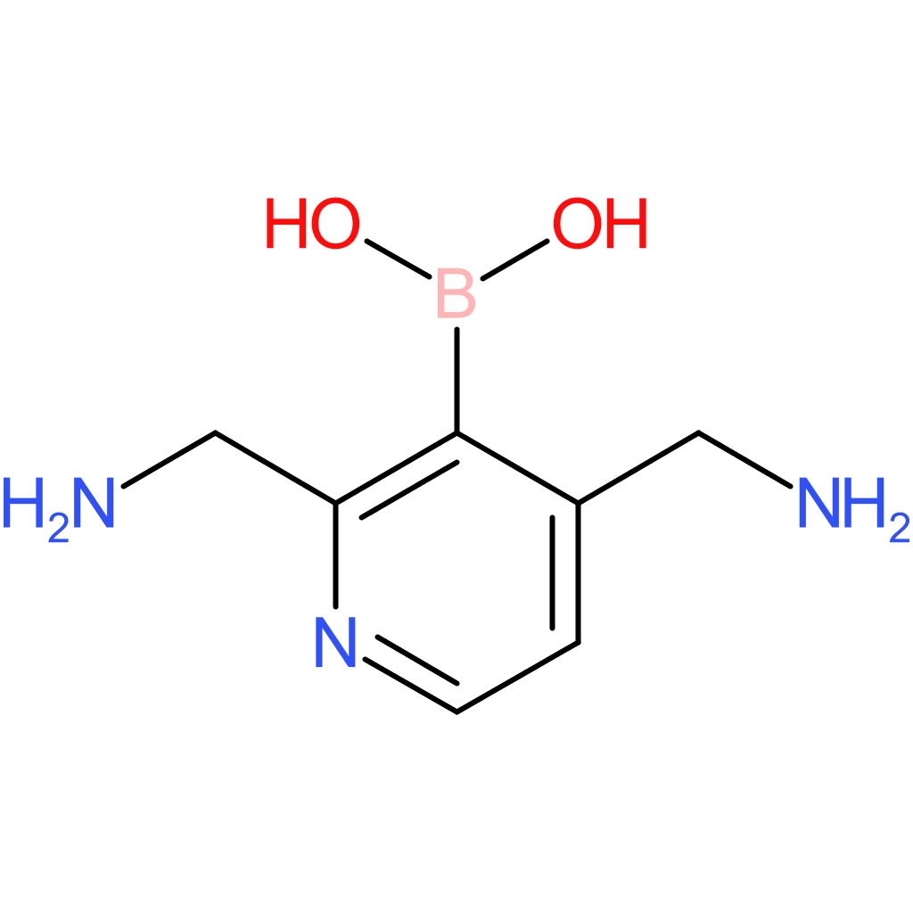 [2,4-bis(aminomethyl)pyridin-3-yl]boronic acid