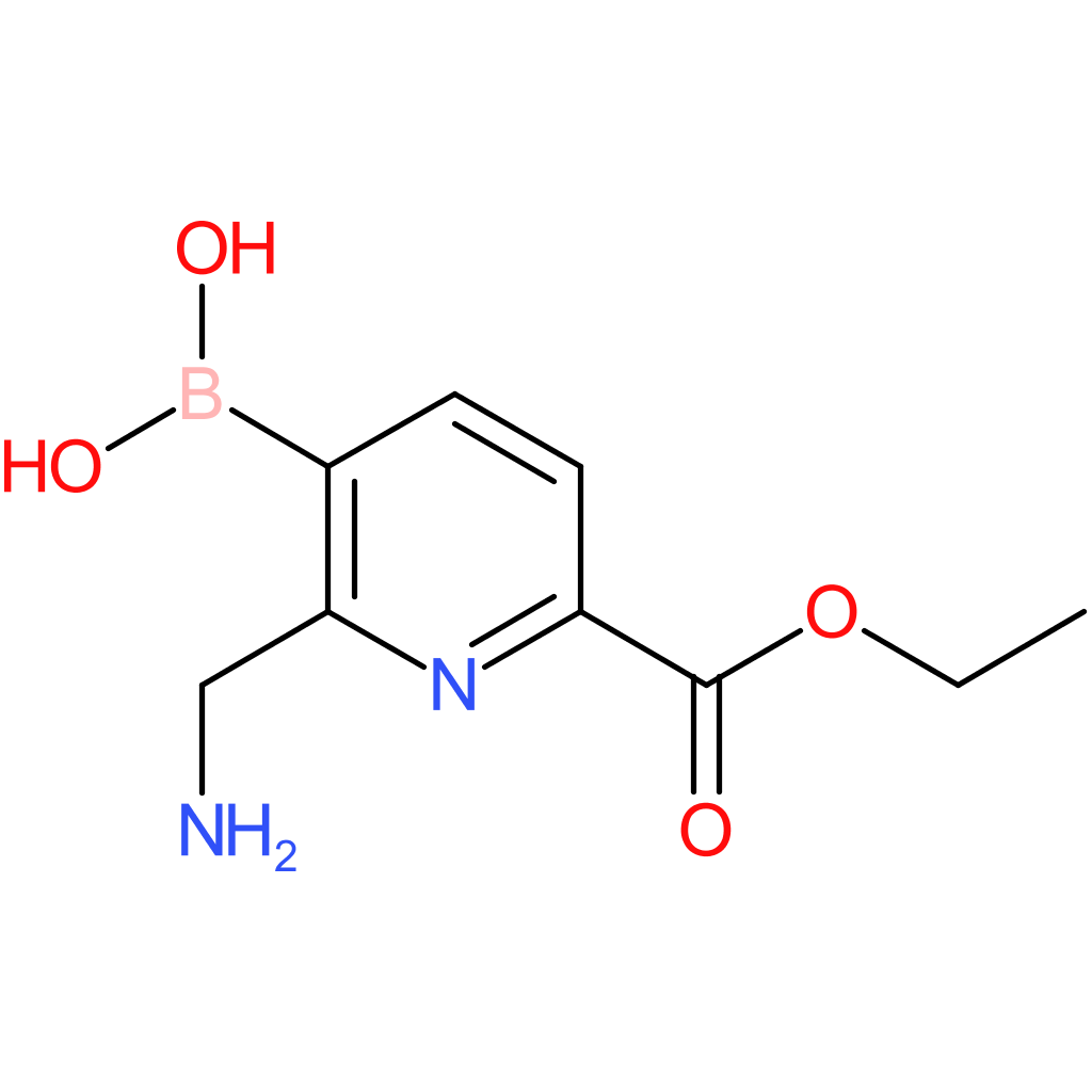 [2-(aminomethyl)-6-(ethoxycarbonyl)pyridin-3-yl]boronic acid