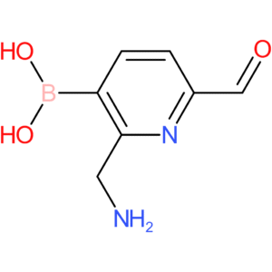 [2-(aminomethyl)-6-formylpyridin-3-yl]boronic acid