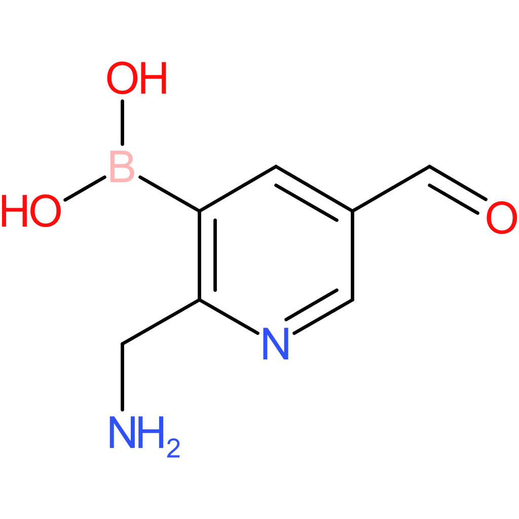 [2-(aminomethyl)-5-formylpyridin-3-yl]boronic acid