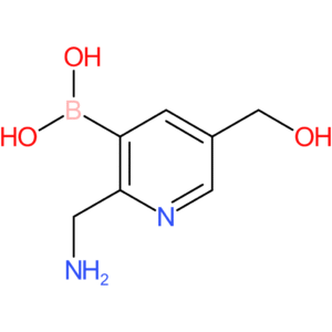 [2-(aminomethyl)-5-(hydroxymethyl)pyridin-3-yl]boronic acid