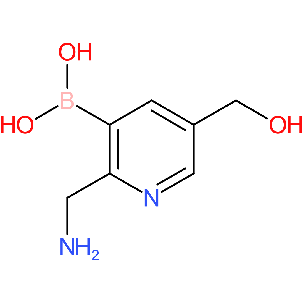 [2-(aminomethyl)-5-(hydroxymethyl)pyridin-3-yl]boronic acid