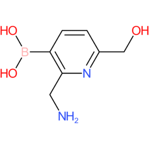 [2-(aminomethyl)-6-(hydroxymethyl)pyridin-3-yl]boronic acid