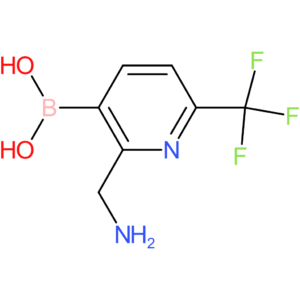 [2-(aminomethyl)-6-(trifluoromethyl)pyridin-3-yl]boronic acid