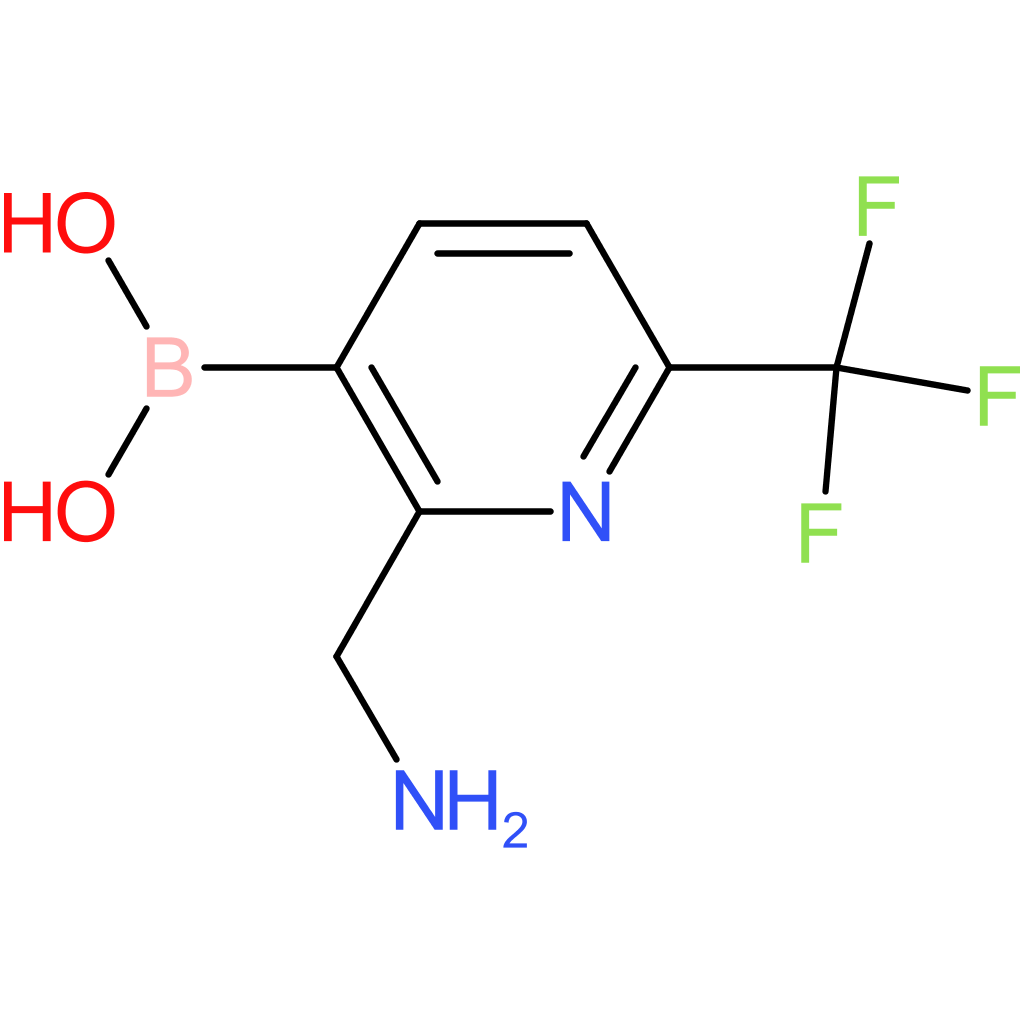 [2-(aminomethyl)-6-(trifluoromethyl)pyridin-3-yl]boronic acid