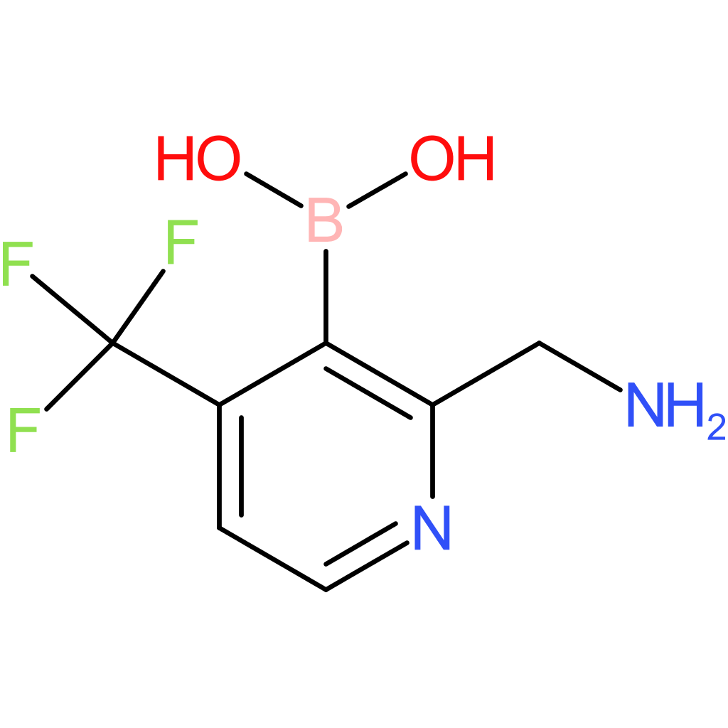 [2-(aminomethyl)-4-(trifluoromethyl)pyridin-3-yl]boronic acid