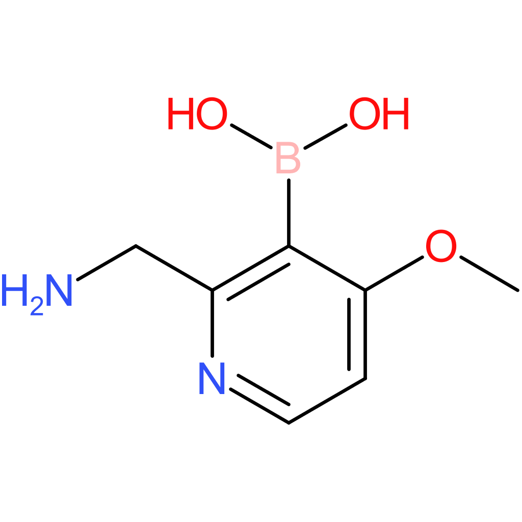 [2-(aminomethyl)-4-methoxypyridin-3-yl]boronic acid