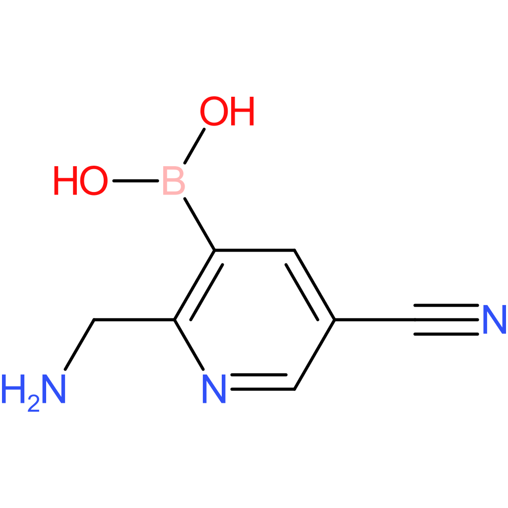 [2-(aminomethyl)-5-cyanopyridin-3-yl]boronic acid