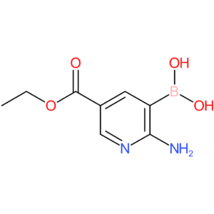 [2-amino-5-(ethoxycarbonyl)pyridin-3-yl]boronic acid