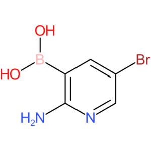 (2-amino-5-bromopyridin-3-yl)boronic acid