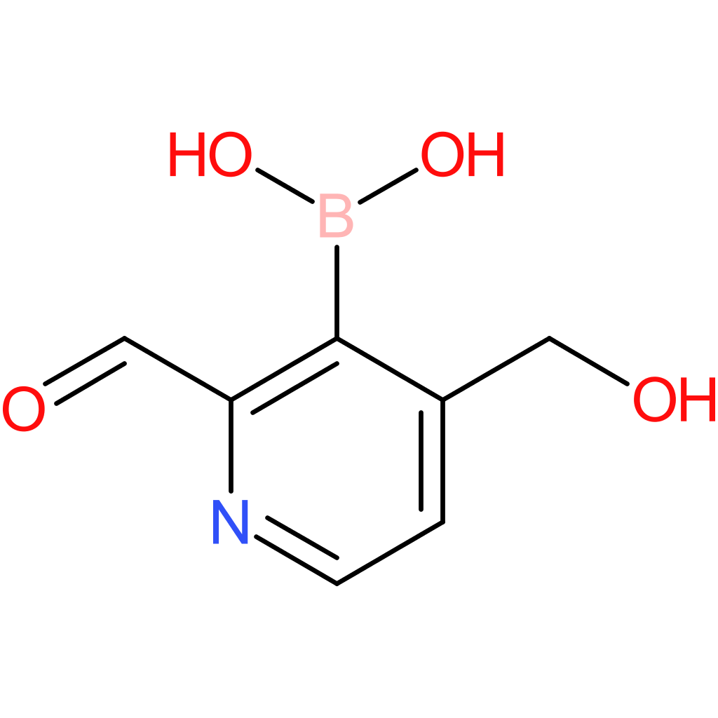 [2-formyl-4-(hydroxymethyl)pyridin-3-yl]boronic acid