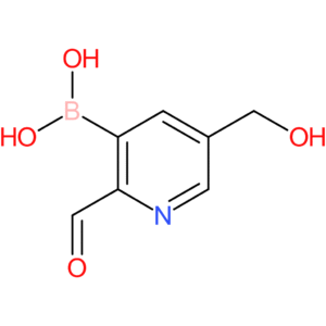 [2-formyl-5-(hydroxymethyl)pyridin-3-yl]boronic acid