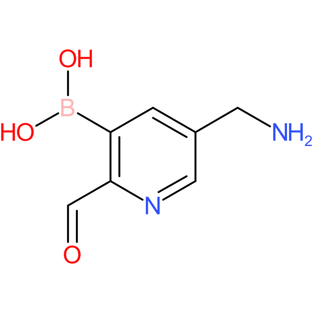 [5-(aminomethyl)-2-formylpyridin-3-yl]boronic acid