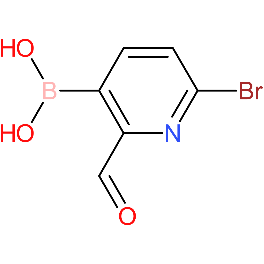 (6-bromo-2-formylpyridin-3-yl)boronic acid