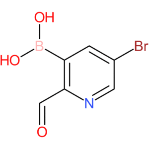 (5-bromo-2-formylpyridin-3-yl)boronic acid