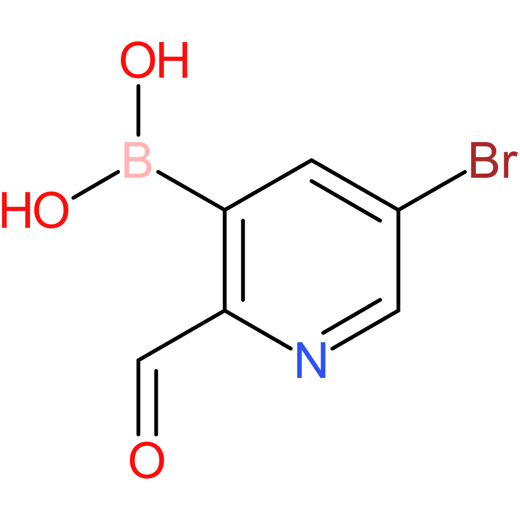(5-bromo-2-formylpyridin-3-yl)boronic acid