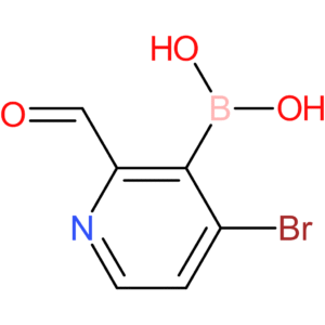 (4-bromo-2-formylpyridin-3-yl)boronic acid