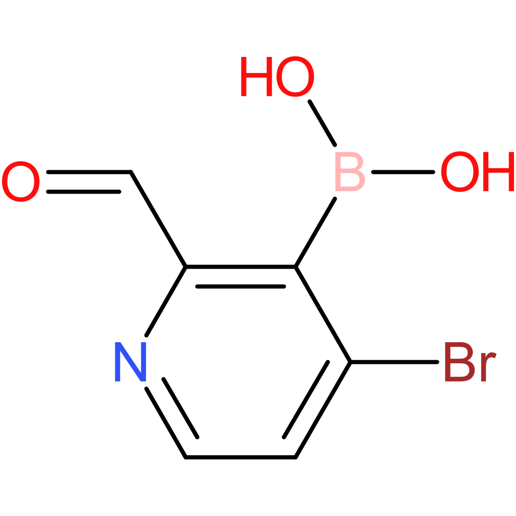 (4-bromo-2-formylpyridin-3-yl)boronic acid