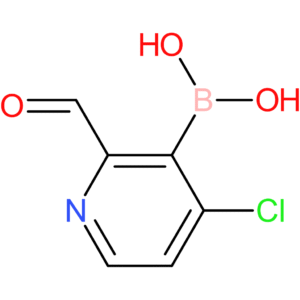 (4-chloro-2-formylpyridin-3-yl)boronic acid
