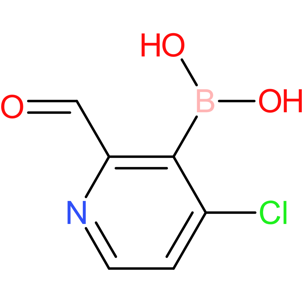 (4-chloro-2-formylpyridin-3-yl)boronic acid
