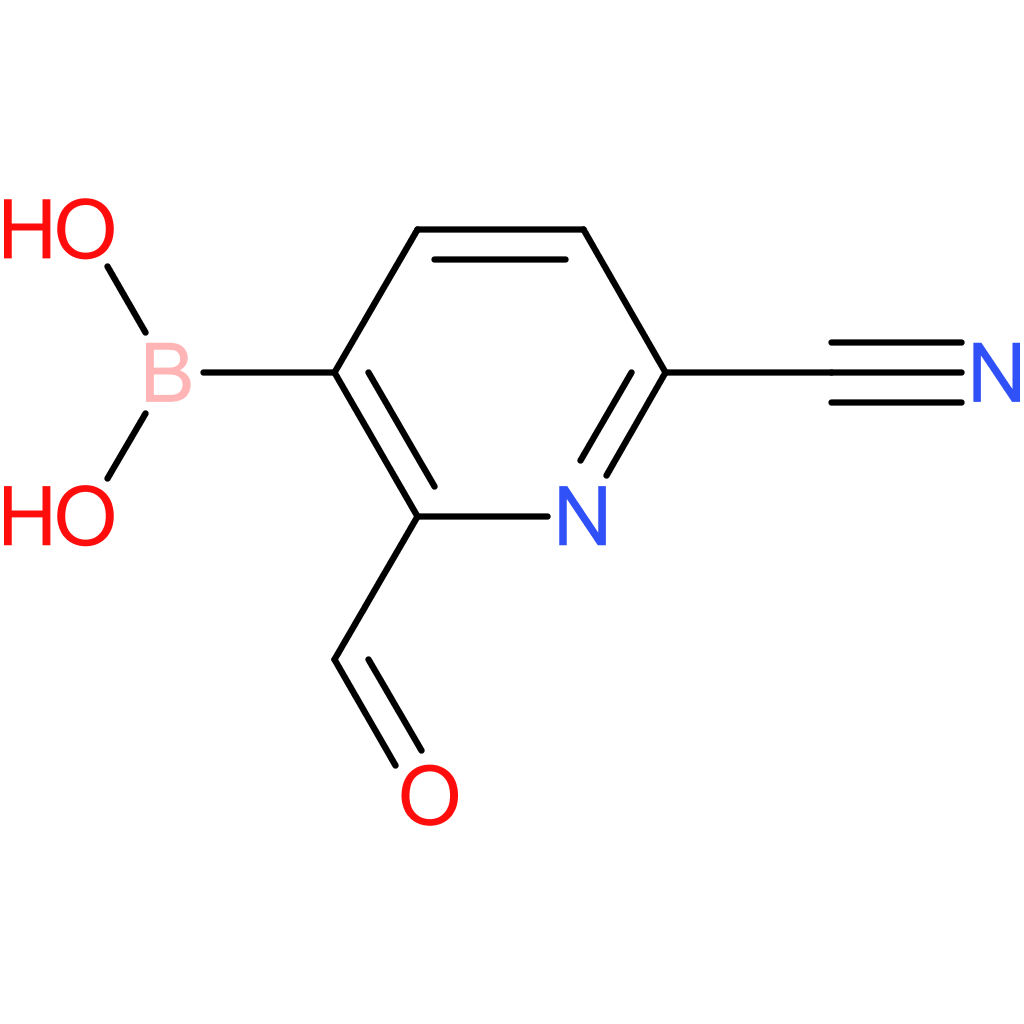 (6-cyano-2-formylpyridin-3-yl)boronic acid