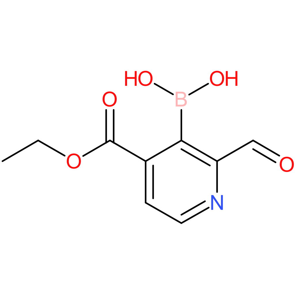 [4-(ethoxycarbonyl)-2-formylpyridin-3-yl]boronic acid