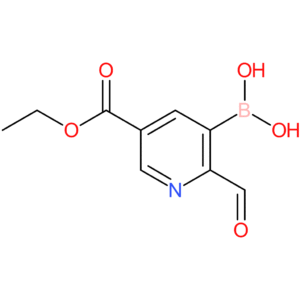 [5-(ethoxycarbonyl)-2-formylpyridin-3-yl]boronic acid