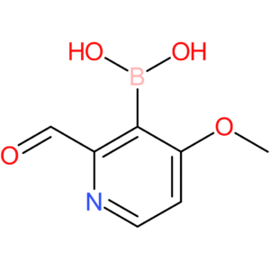 (2-formyl-4-methoxypyridin-3-yl)boronic acid