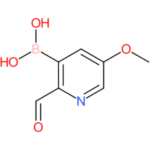 (2-formyl-5-methoxypyridin-3-yl)boronic acid
