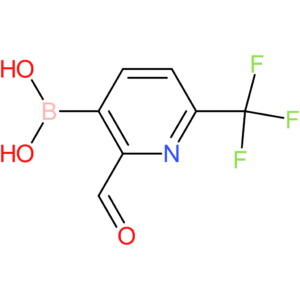 [2-formyl-6-(trifluoromethyl)pyridin-3-yl]boronic
