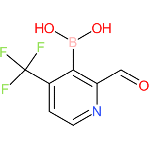 [2-formyl-4-(trifluoromethyl)pyridin-3-yl]boronic