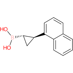 [(1s,2s)-2-(naphthalen-1-yl)cyclopropyl]boronic acid