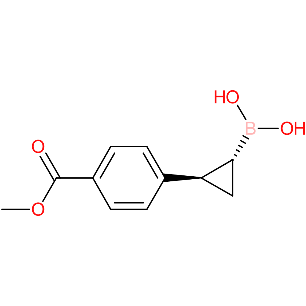 [(1r,2r)-2-[4-(methoxycarbonyl)phenyl]cyclopropyl]boronic acid