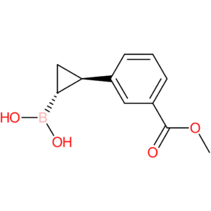 [(1r,2r)-2-[3-(methoxycarbonyl)phenyl]cyclopropyl]boronic acid