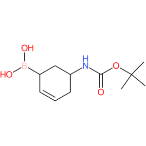 (5-([(tert-butoxy)carbonyl]amino)cyclohex-2-en-1-yl)boronic acid