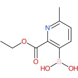 [2-(ethoxycarbonyl)-6-methylpyridin-3-yl]boronic acid