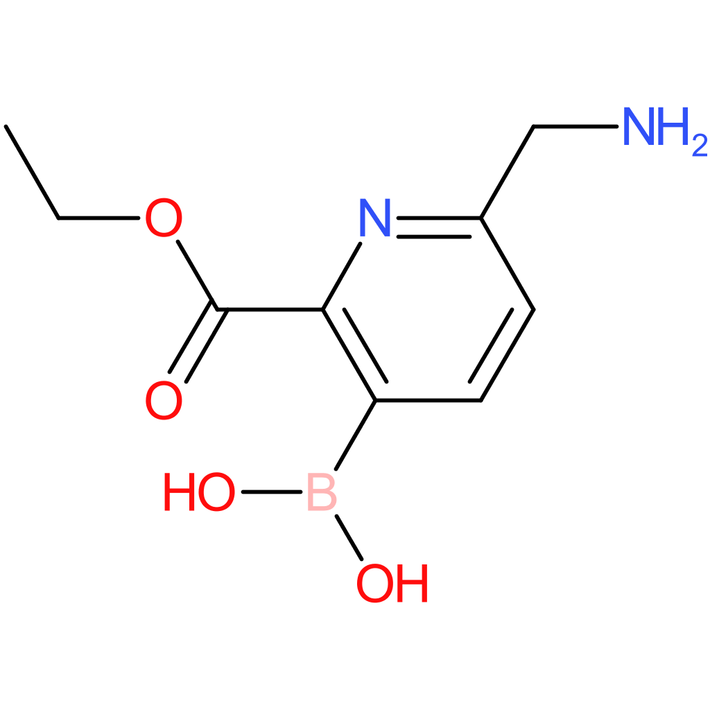 [6-(aminomethyl)-2-(ethoxycarbonyl)pyridin-3-yl]boronic acid