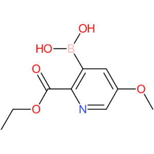 [2-(ethoxycarbonyl)-5-methoxypyridin-3-yl]boronic acid