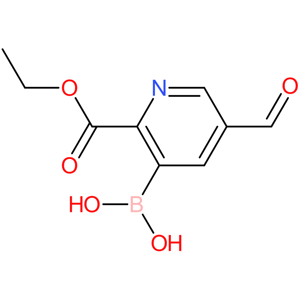 [2-(ethoxycarbonyl)-5-formylpyridin-3-yl]boronic acid