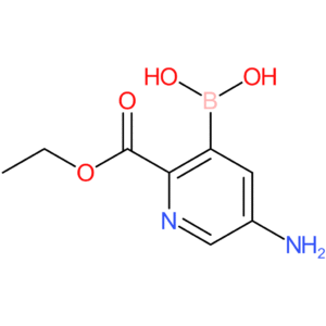 [5-amino-2-(ethoxycarbonyl)pyridin-3-yl]boronic acid