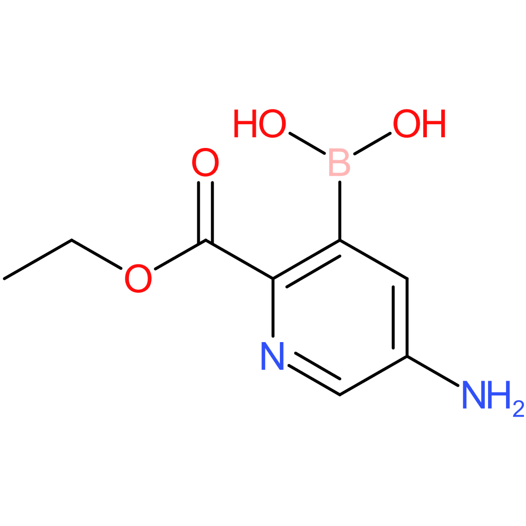 [5-amino-2-(ethoxycarbonyl)pyridin-3-yl]boronic acid
