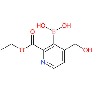 [2-(ethoxycarbonyl)-4-(hydroxymethyl)pyridin-3-yl]boronic acid