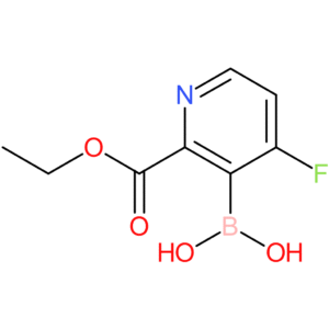 [2-(ethoxycarbonyl)-4-fluoropyridin-3-yl]boronic acid