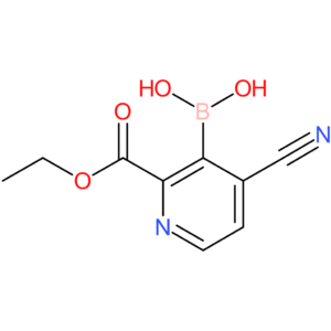[4-cyano-2-(ethoxycarbonyl)pyridin-3-yl]boronic acid