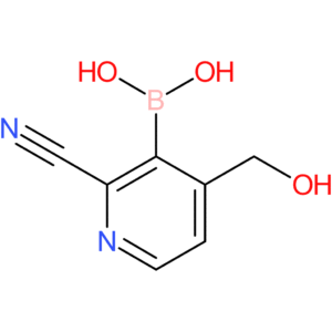 [2-cyano-4-(hydroxymethyl)pyridin-3-yl]boronic acid
